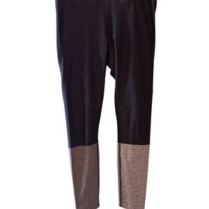 Outdoor Voices Leggings Womens Sz Medium Blue Gray Hidden Waist Pocket